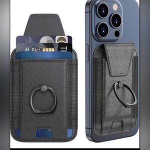 Magnetic Wallet Card Holder for iPhone 15/14/13/12 ⭐️